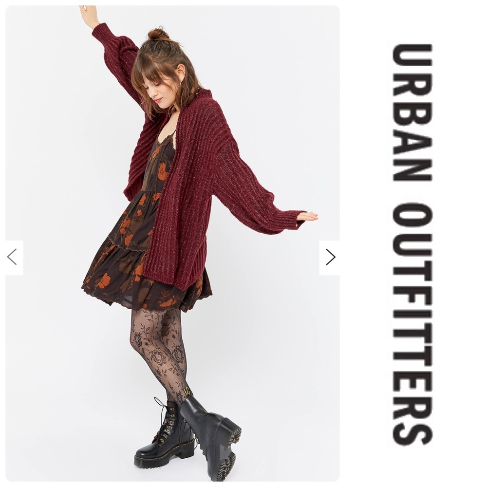 Urban Outfitters Ava Open-Front Cardigan - Picture 4 of 5